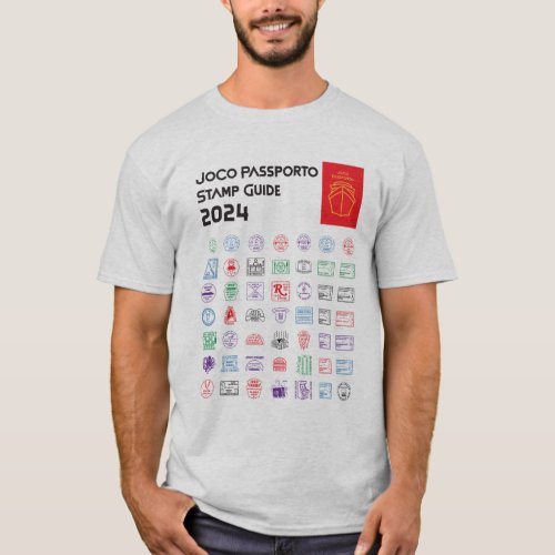 JoCo Passporto 2024 Stamp Guide t_shirt