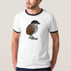 Jocotoco Antpitta Men's Basic Ringer T-Shirt