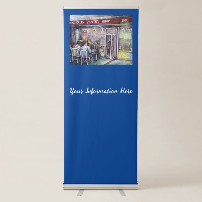 Jocund Retractable Banner (Front)