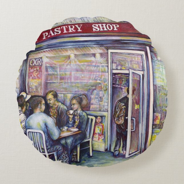 Jocund Round Pillow (Front)