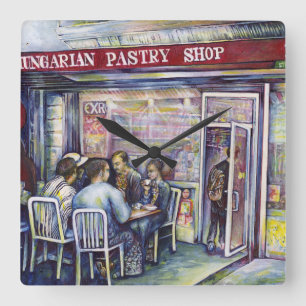 Jocund Square Wall Clock