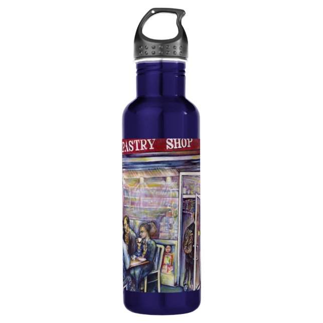 Jocund Stainless Steel Water Bottle (Front)