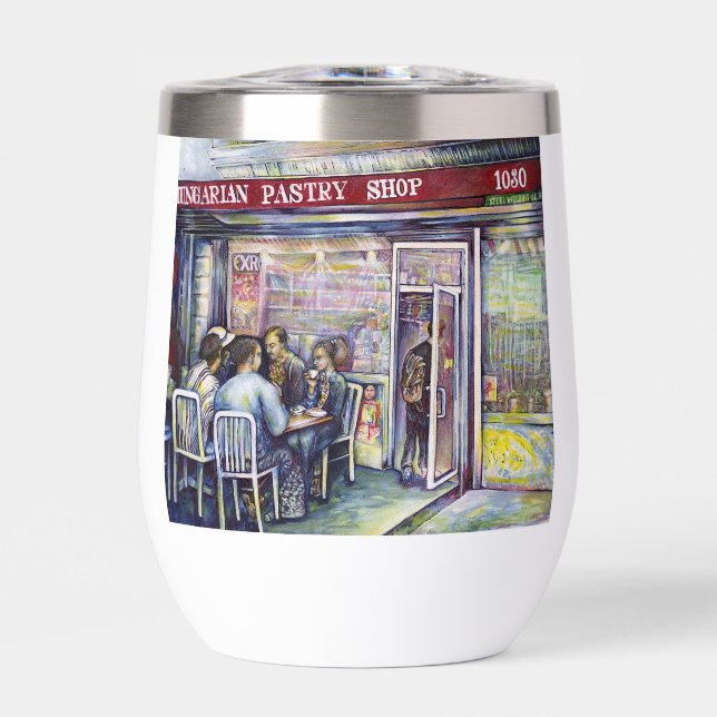 Jocund Thermal Wine Tumbler (Front)