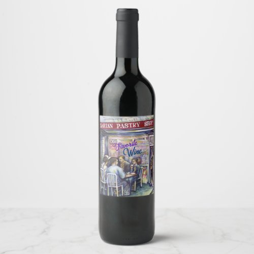 Jocund Wine Label