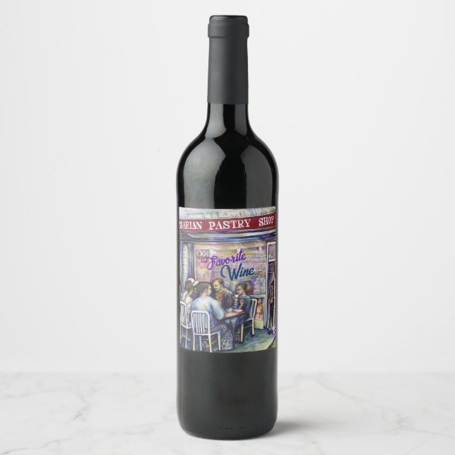 Jocund Wine Label (Front)