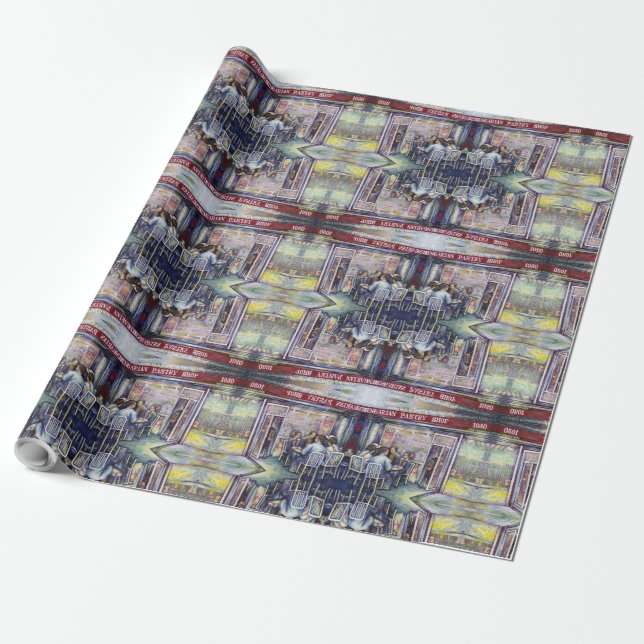 Jocund Wrapping Paper (Unrolled)
