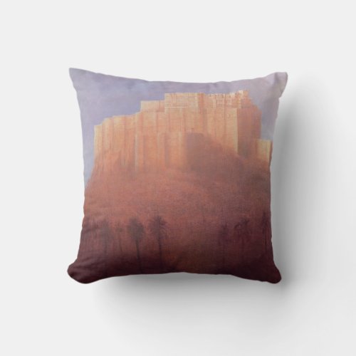 Jodhpur Fort Throw Pillow