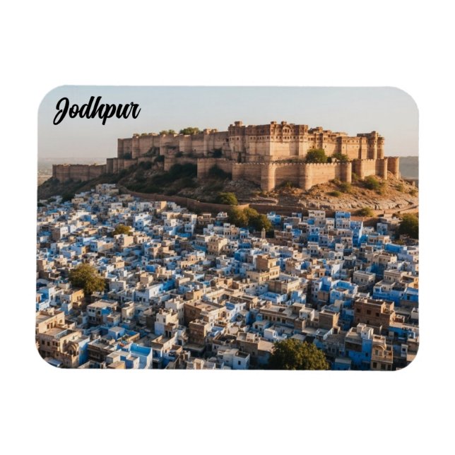 Jodhpur India Magnet (Horizontal)