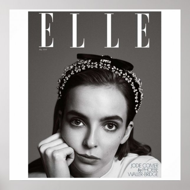 Jodie Comer  Elle Poster (Front)