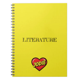 Jodie Yellow Notebook