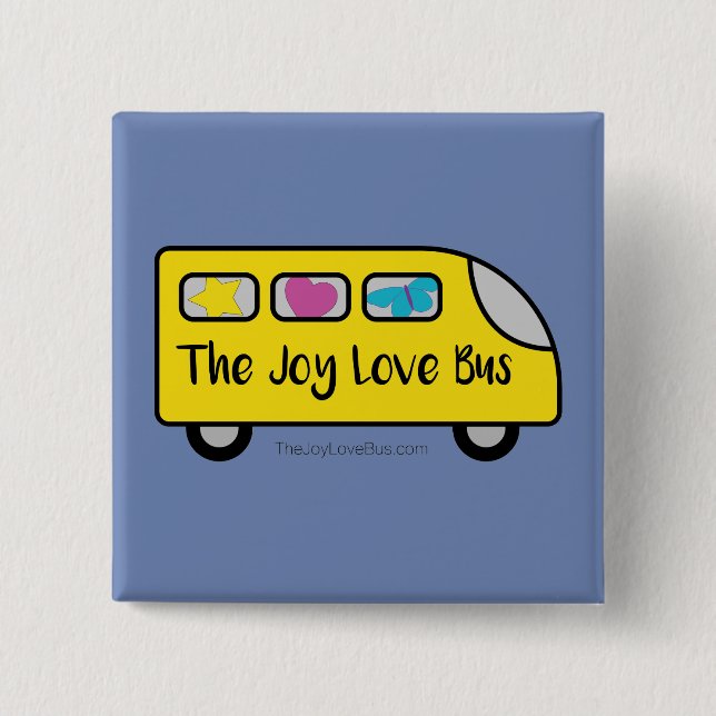 Jodi's Favorite Joy Love Bus Button (Front)