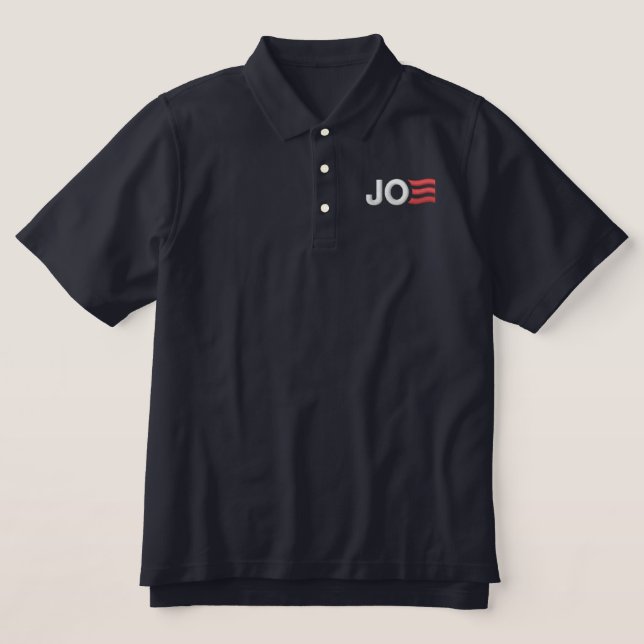 JOE 2024 EMBROIDERED POLO SHIRT (Design Front)