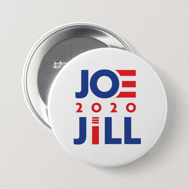 JOE AND JILL 2020 BUTTON (Front & Back)