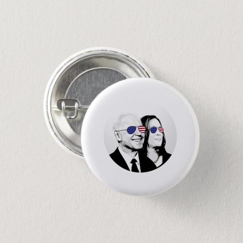 Joe and Kamala Aviators Button