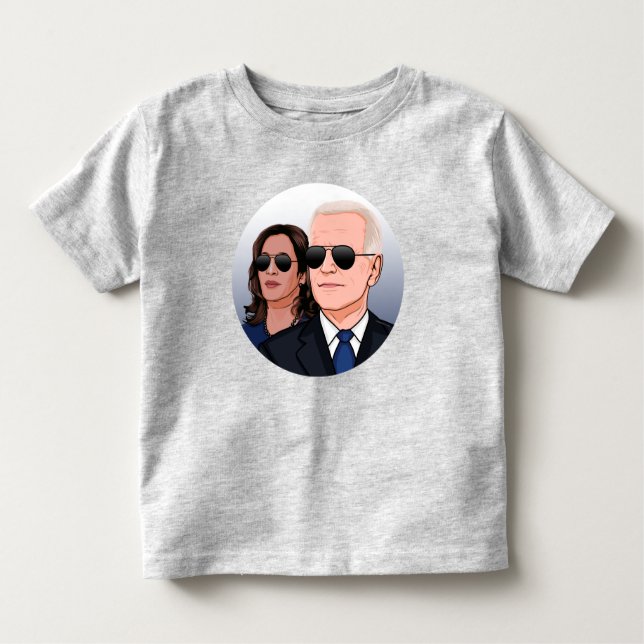 Joe and Kamala Aviators Toddler T-shirt (Front)