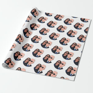Joe and Kamala Aviators Wrapping Paper
