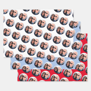 Joe and Kamala Aviators Wrapping Paper Sheets