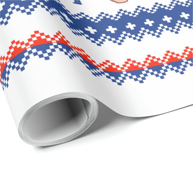 Joe and Kamala Christmas Wrapping Paper (Roll Corner)