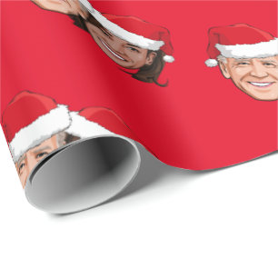 Joe and Kamala Christmas Wrapping Paper