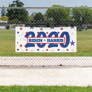 Joe and Kamala Patriotic Celebratory Political Out Banner