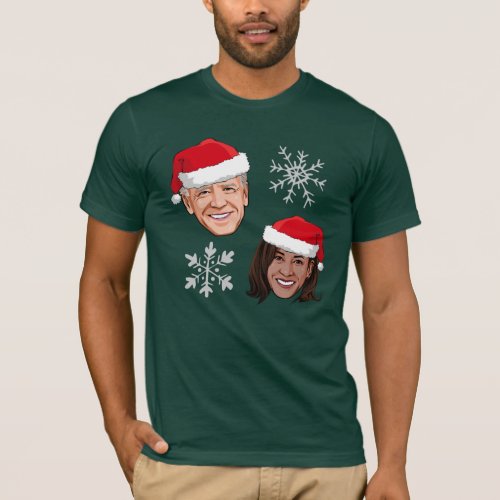 JOE AND KAMALA SNOWFLAKES T_Shirt
