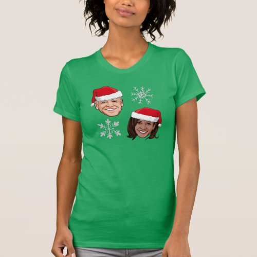 JOE AND KAMALA SNOWFLAKES T_Shirt