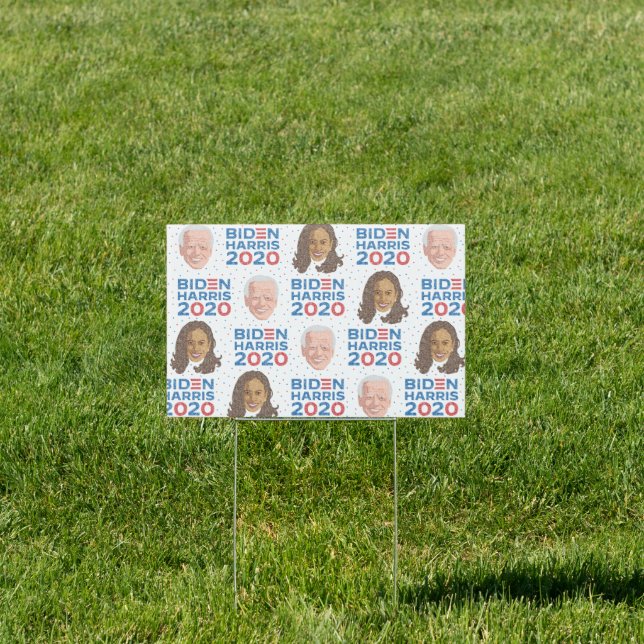 Joe and Kamala Yard Sign (Insitu)
