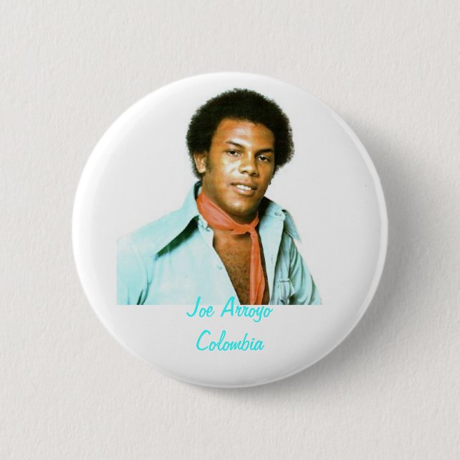 Joe Arroyo Pinback Button (Front)