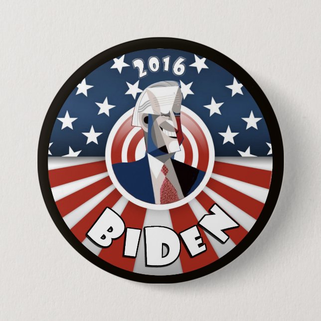 Joe Biden 2016 Button (Front)