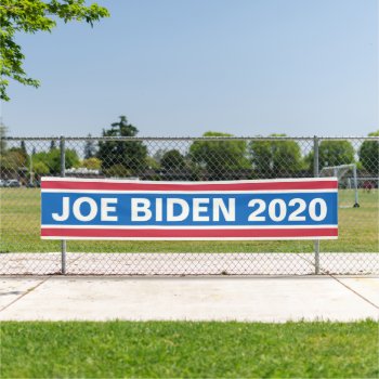 Joe Biden 2020 Banner by PizzaRiia at Zazzle