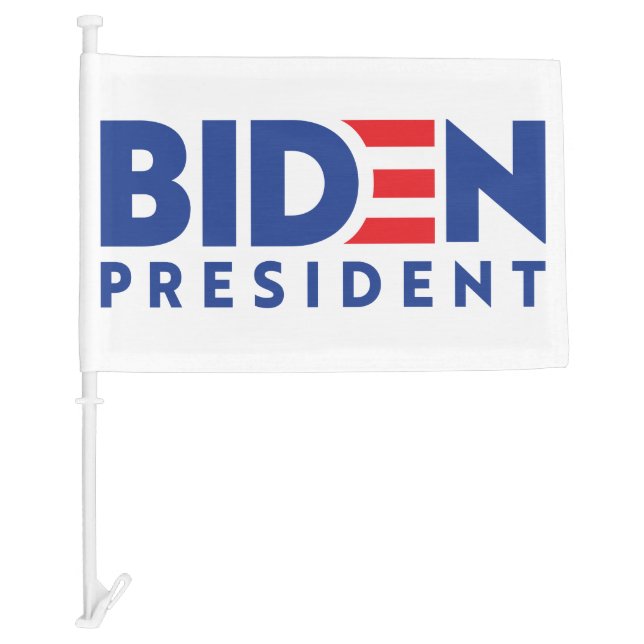 Joe Biden 2020 Biden for President Car Flag (Front)