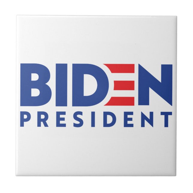 Joe Biden 2020 Biden for President Ceramic Tile (Front)