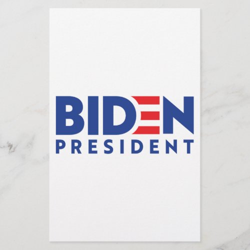 Joe Biden 2020 Biden for President Flyer