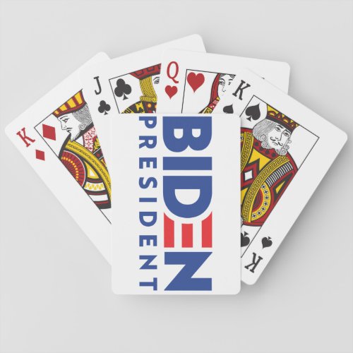 Joe Biden 2020 Biden for President Playing Cards