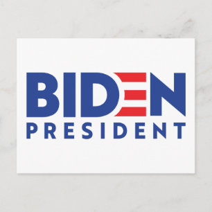 Joe Biden 2020 Biden for President Postcard