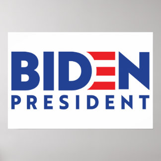 Joe Biden 2020 Biden for President Poster