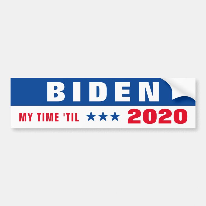 Joe Biden 2020 Bumper Sticker | Zazzle.com