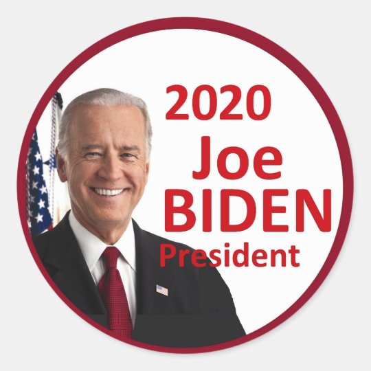 Joe Biden 2020 Classic Round Sticker 4309