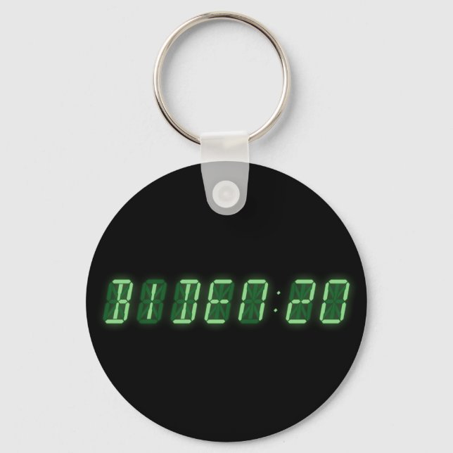 Joe Biden 2020 Digital Clock Keychain (Front)