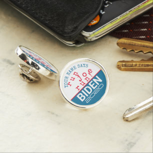 Joe Biden 2020 Election Custom Political Vote Lapel Pin