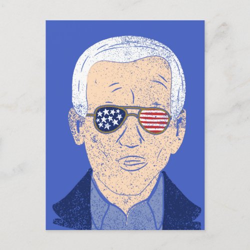 Joe Biden 2020 Election Distressed Graphic Postcard