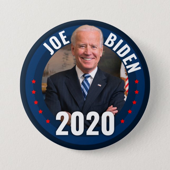 Joe Biden 2020 for President Button (Front)
