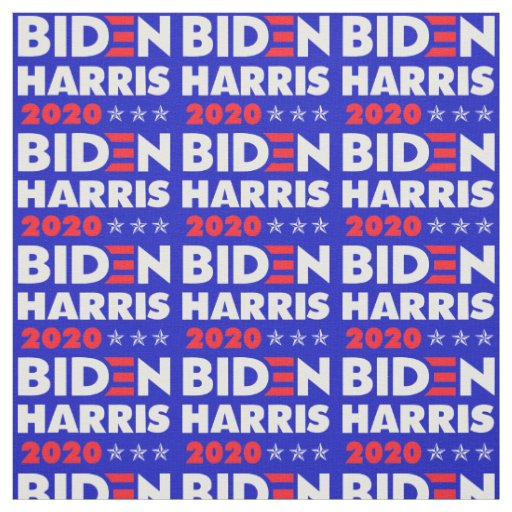 Joe Biden 2020 |Harris Vote Blue Election Democrat Fabric