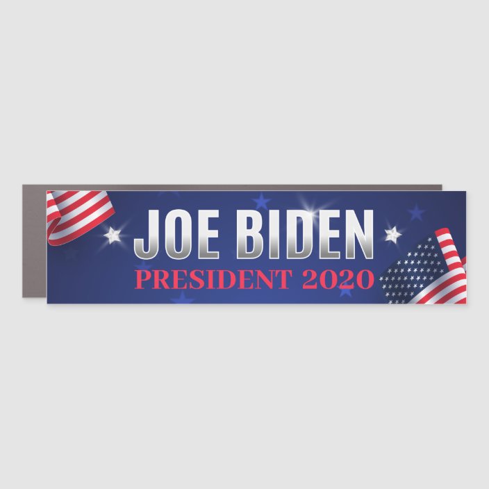 Joe Biden 2020 President Bumper Car Magnet | Zazzle.com