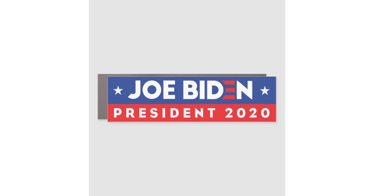 Joe Biden 2020 President Bumper Car Magnet Zazzle Com