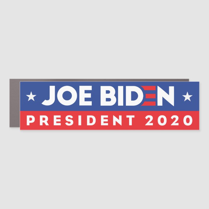 Joe Biden 2020 President Bumper Car Magnet | Zazzle.com