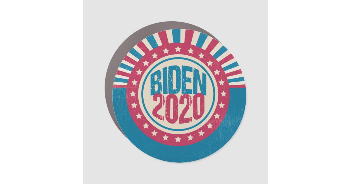 Joe Biden 2020 Retro Political Car Magnet Zazzle Com