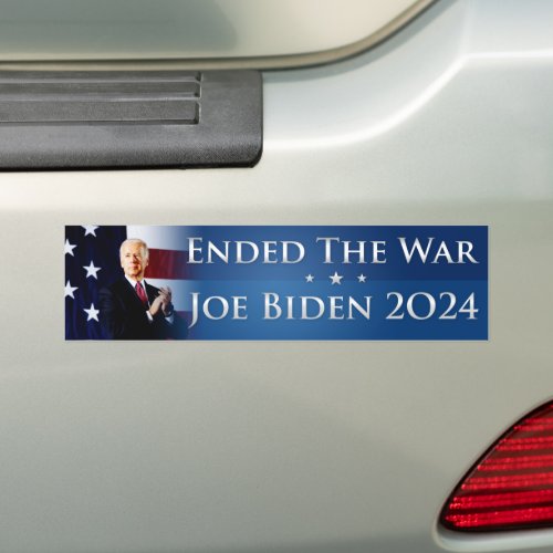 Joe Biden 2024 Afghanistan War Bumper Sticker