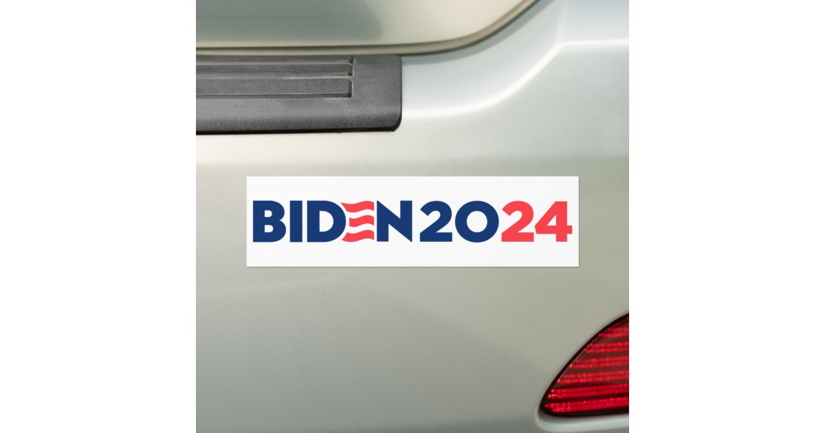 Joe Biden 2024 Bumper Sticker Zazzle