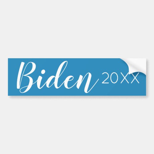 Joe Biden 2024 _ can change color and NAME YEAR Bumper Sticker